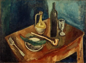 Ch. Soutine, ainda vida com um cano